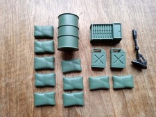 GI Joe Mortero Unidad de Defensa Battlefield Accesorios Hasbro 1984