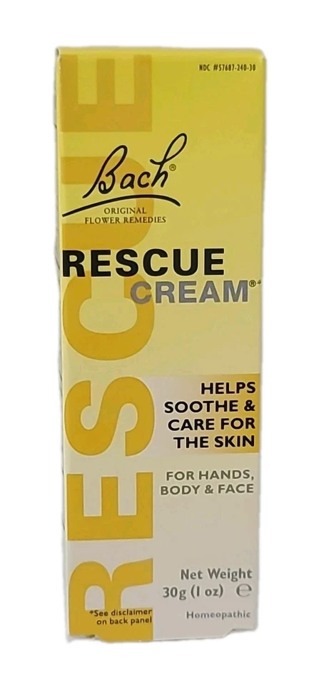 (LOTE DE 3) Bach • CREMA DE RESCATE • 30g / 1 oz NUEVO Y SELLADO, CADUCIDAD: 06/2027 Foto 3 de 4