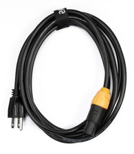 Accu-Cable SIP1MPC15 Outdoor 15' Power Twist Lock To 3-Prong Edison Plug Cable