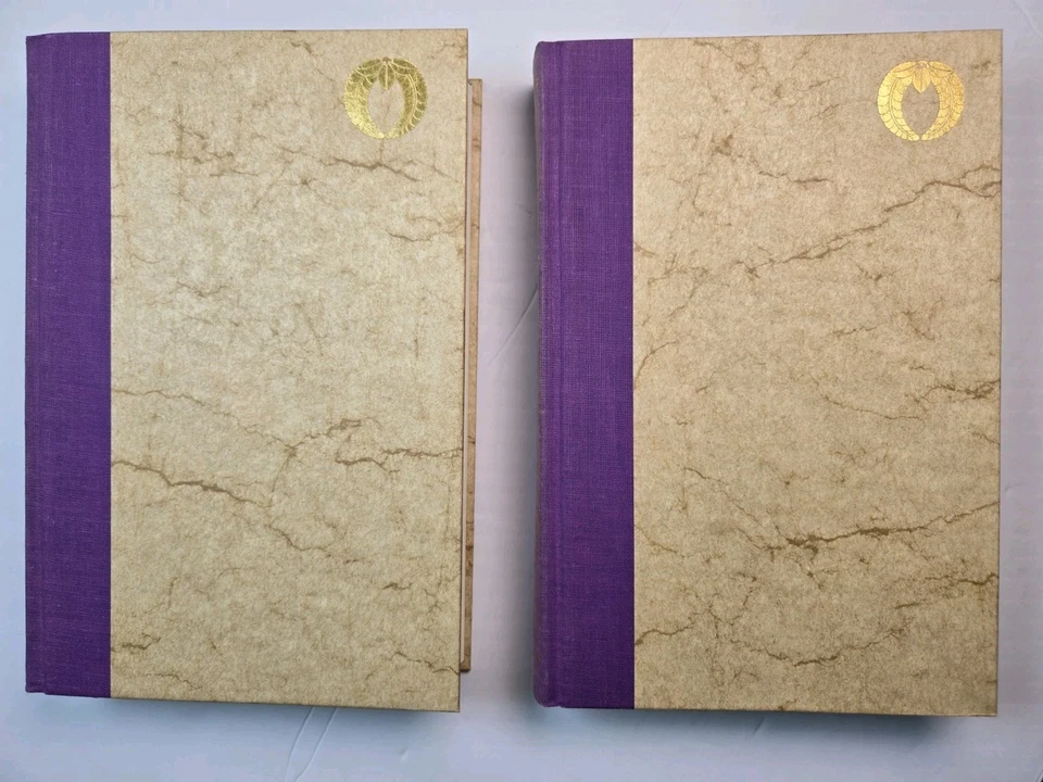 The Tale of Genji by Murasaki Shikibu 1976 - 2 Volume Box Set Translated 1st Ed. Foto 3 de 4