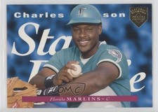 1995 Upper Deck Electric Diamond Gold Charles Johnson #220 0ms6