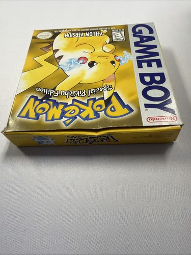 Pokemon Yellow Game Boy in box missing manual authentic - Picture 9 of 10