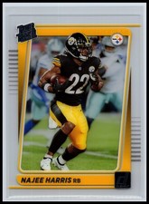 2021 Panini Clearly Donruss #60 Najee Harris Rated Rookie RC