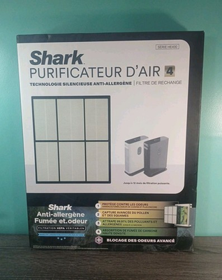 #ad Shark Air Purifier 4 Model HE4FKPET Series HE400 Filter $39.00