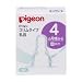 Pigeon Slim Type Nipple 4 Months M Round Hole 1 Piece