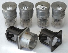 4 Wehrmachtsröhren Telefunken, Siemens LD2 TAM10