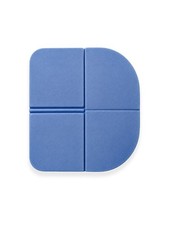EFFEA - TAPPETINO POGGIA PIEDI PIEGHEVOLE - ART. 2664 - BLUE
