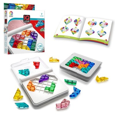 IQ Love Travel Puzzle Game with 120 Challenges for Ages 7 - Adult