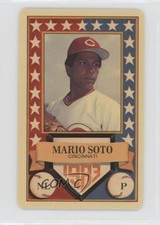 1983 Perma-Graphics/Topps Credit Cards All-Stars Mario Soto #150-ASN8318 0f6k