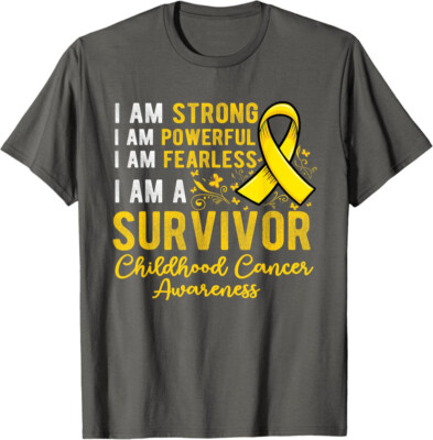 Support for a Survivor of a Childhood Cancer Unisex T-Shirt