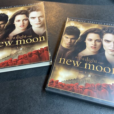 Twilight 4 DVD Lot First Movie New Moon And Eclipse (6 Discs Total