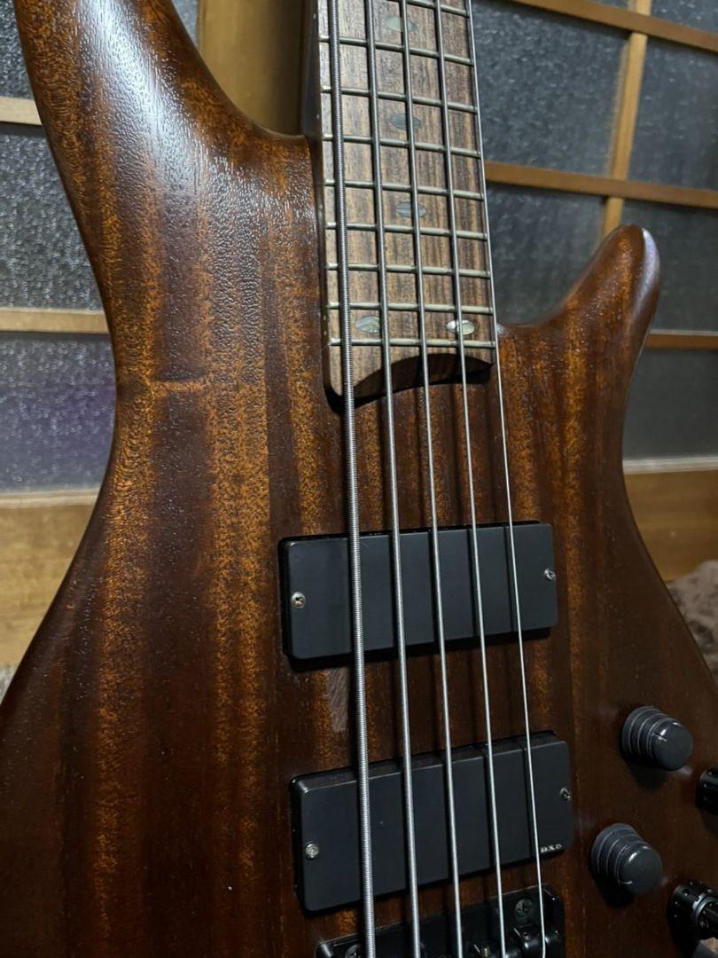 IBANEZ SR755WNF 5-String / Electric Bass Guitar w/ HC | eBay