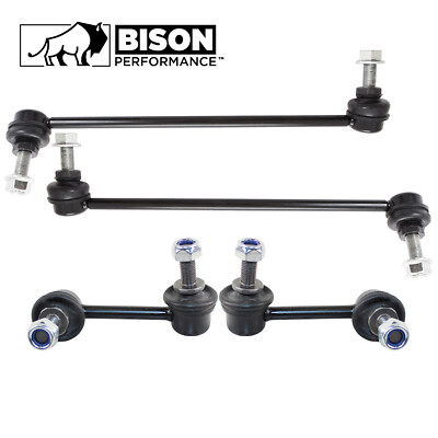 Bison Performance 4pc Front Rear Stabilizer Sway Bar Link Kit For Nissan Murano