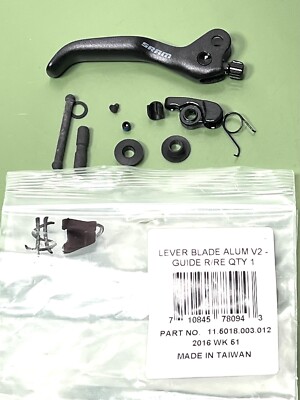 Levier de Frein Aluminium Sram Guide R/RE Noir