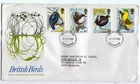FDC T21 Great Britain 1980 4v Fauna Birds Dipper