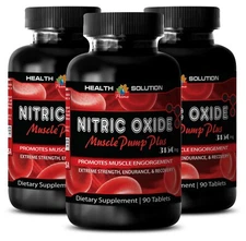 muscle build supplements for men NITRIC OXIDE 3150 energy boost all natural 3B