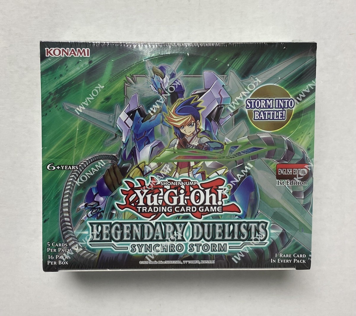 yugioh synchro storm booster box Yu-Gi-Oh | Legendary Duelists: Synchro Storm main image 1