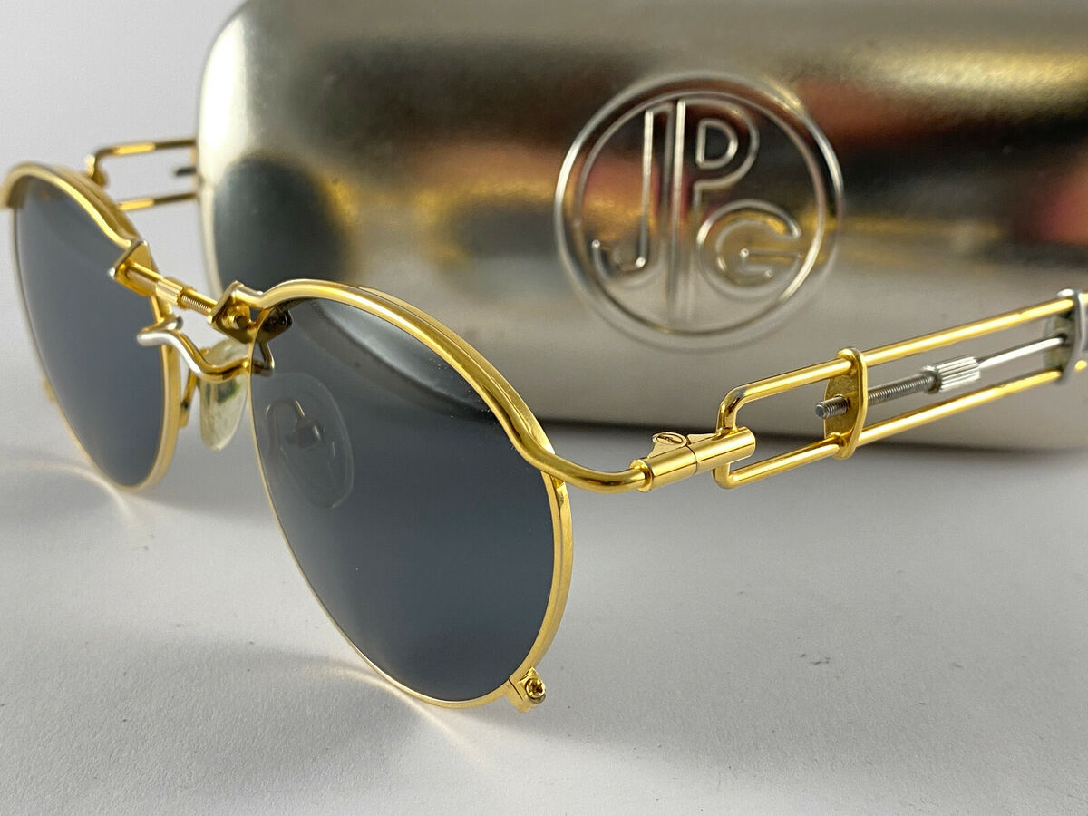 VTG JEAN PAUL GAULTIER 56 0174 GOLD & SILVER COLLECTOR ITEM VTG JEAN PAUL GAULTIER 56 0174 GOLD & SILVER COLLECTOR ITEM