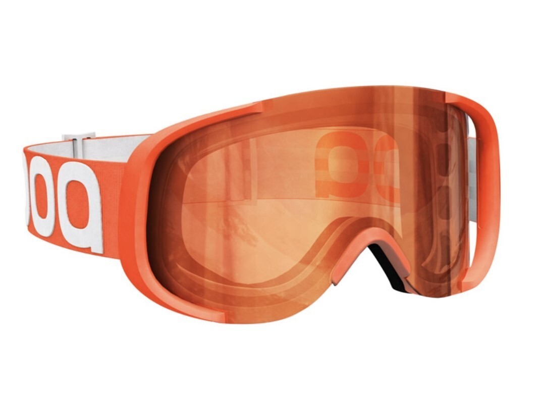 POC Lid lobes Goggle lens Lid Zink Orange with Sonar Orange Mirror