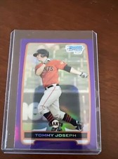 2012 Topps Bowman Chrome Purple Refractor BCP100 Tommy Joseph /199
