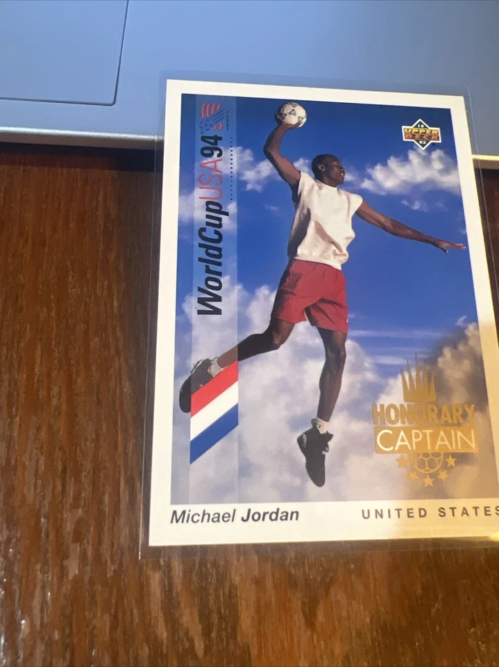 Michael Jordan 1993 Mundial 94 Vista previa Capitán Honorario Inglés/Español #HC3 Foto 3 de 4