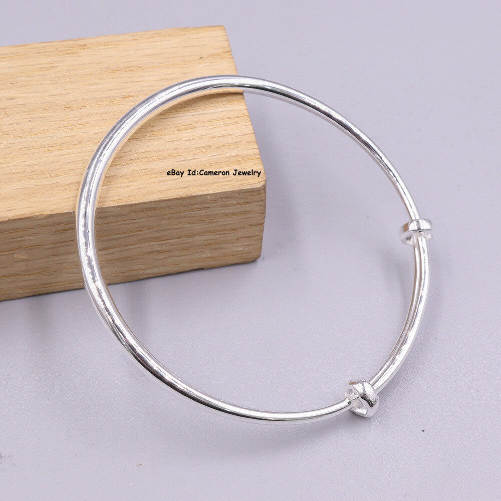 あ*様 BLANK SPACE Chain Mix Bangle Silver9 Gucci chain cutout 925 Silver Bracelet ~ Sterling Silver