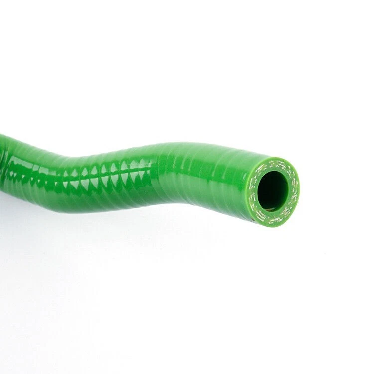 Kit de mangueras de refrigeración de radiador de silicona verde ZAP para KAWASAKI KX 65 KX65 2000-2015 Foto 3 de 4