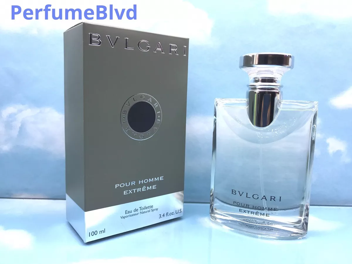 BLV POUR HOMME by BVLGARI 3.4 FL oz / 100 ML Eau De Toilette Spray Tester  Box