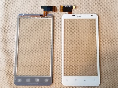 HTC Touch Screen Digitizer Lens VIVID HOLIDAY RAIDER 4G X710e (HTC Logo) WHITE