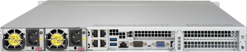 1U Supermicro Server X10DRU-i+ 2x Xeon E5-2676 V3 12 Core 32GB 4x 10GBE-T 2PS - Image 2 of 3