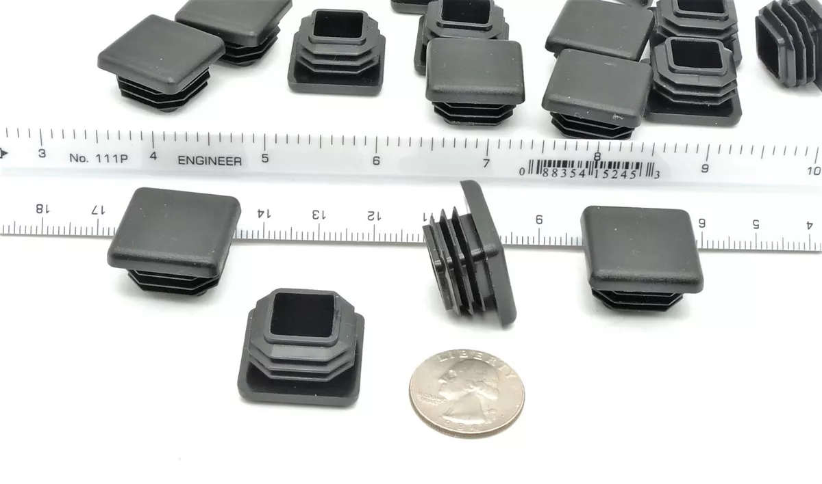Square tube 2025 chair glides