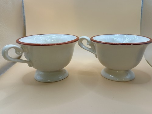 SET OF LIPTON WINKING EYE TEA CUP 1950s STAFFORDSHIRE ENGLAND - Picture 3 of 7