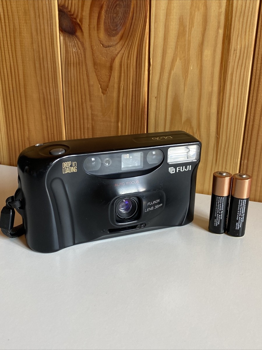 Vintage Fuji DL-70 camera compact camera 35mm camera Working #3958