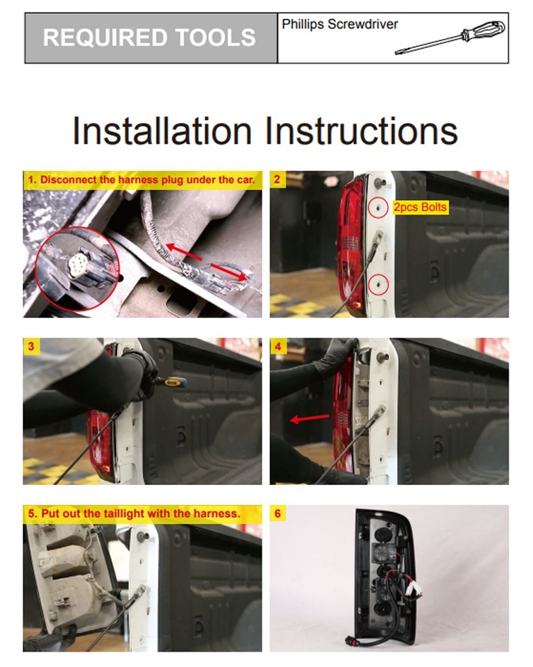 Garage-Pro Tail Light Assembly Compatible With 2015-2022 GMC Canyon With Bulb Passenger Side In
