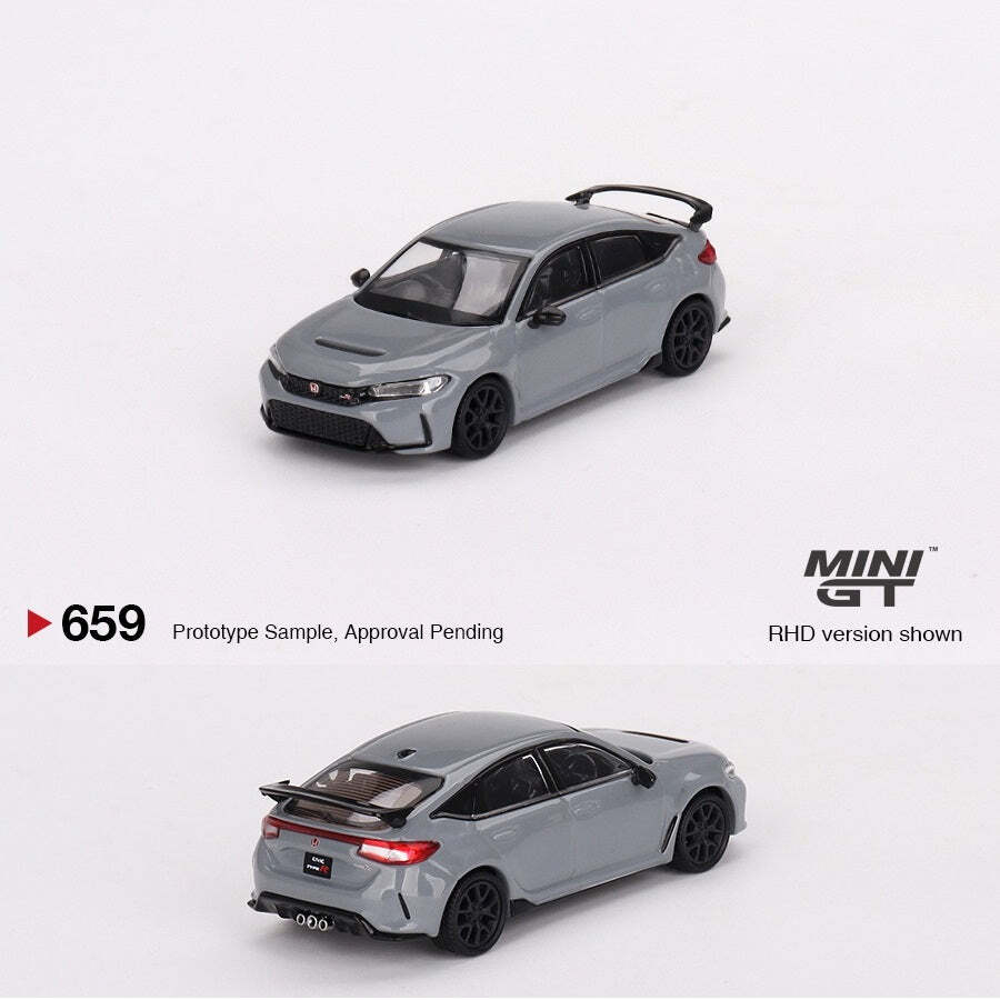 MINI GT Honda Civic Type R 2台セット Mini GT 1/64 # 721 # Honda Civic Type R #2 2023 Pace Car