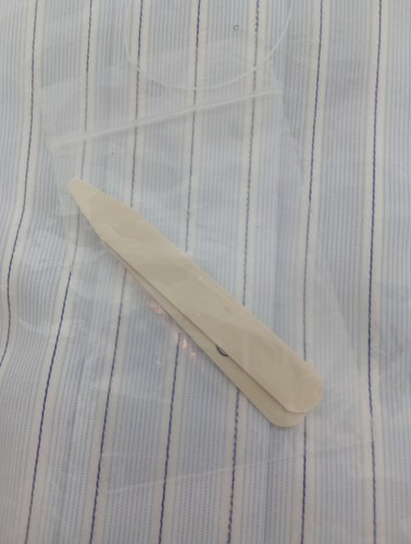 PAUL FREDRIC NEW DRESS SHIRT 18 1/2 x 36 IMPERIAL 100'S TWO PLY COTTON DOBBY - Picture 6 of 7