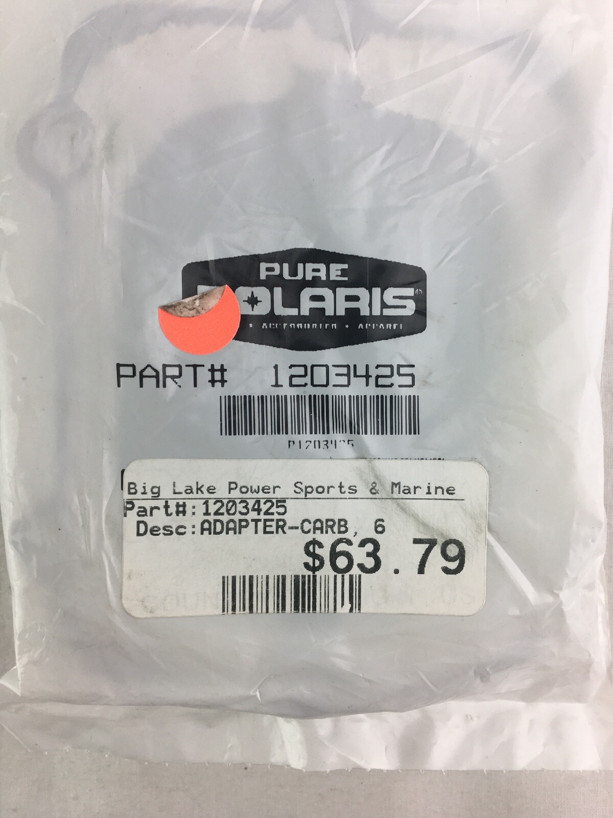 New Oem Polaris Snowmobile Carb Adapter Ho Rmk Iq Rr 600 For Sale Online Ebay