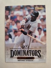BARRY BONDS San Francisco GIANTS 1994 DONRUSS Dominators Baseball Card #7 