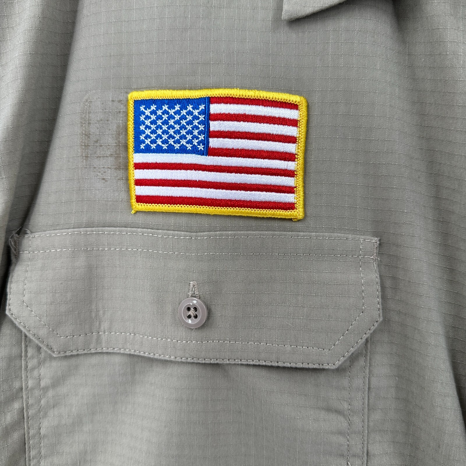 Carhartt Force Vented Ripstop Button Work Shirt M… - image 5