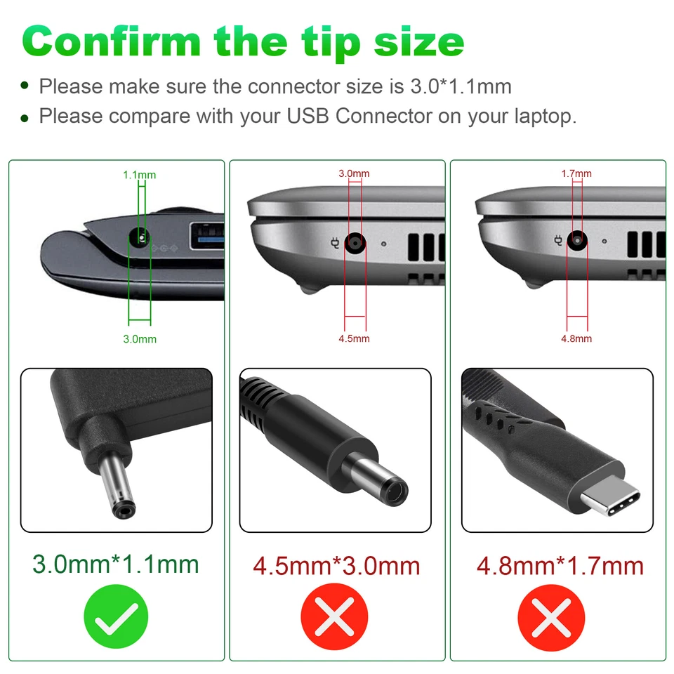 19V Ladegerät für Acer Switch Alpha 12 SA5-271 SA5-271P Asus UX21E UX31E AD-4019 - Bild 2 von 4