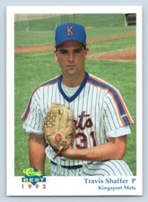 Travis Shaffer 1992 Classic Best Kingsport Mets