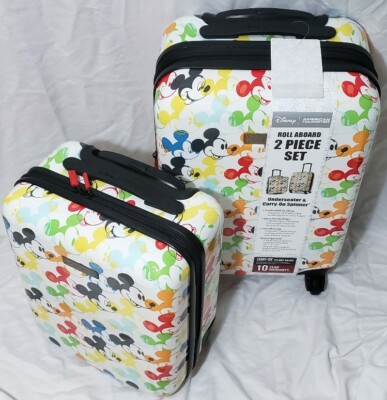 Mickey゜o゜２セット NEW Disney Mickey Mouse American Tourister 2-Piece 22