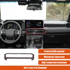 Oak Wood Grain Center Air Outlet Frame Trim For Toyota Land Cruiser LC250 2024+