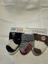 Carter  s 6 Pairs Of Baby Socks Size 0-3 Months