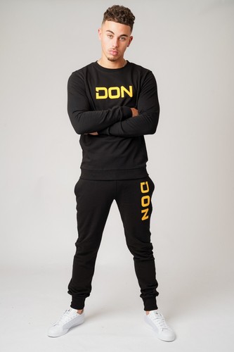 MENS SWEATSHIRT JUMPER PULLOVER JERSEY COTTON TOP CASUAL DESIGNER DON LEISURE - Picture 29 of 33
