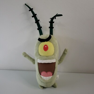 Universal Studios Plankton Plush Stuffed Animal Toy SpongeBob