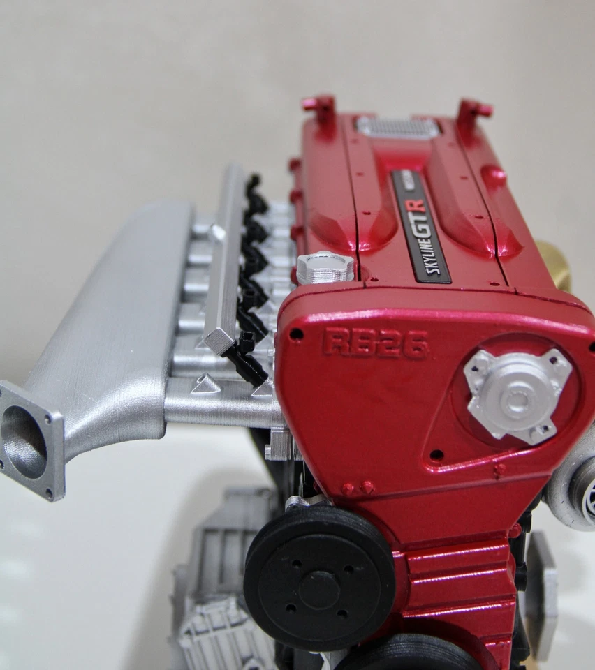 Nissan RB26 DETT Engine Model BNR34 Modello Scala 1/4 Nissan Skyline GT-R Motore - Immagine 4 di 4