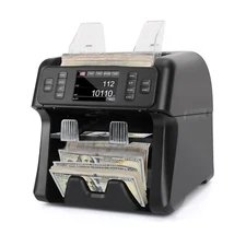 VS-35 Money Counter Machine Mixed Denomination with Reject Pocket Bill Sorter