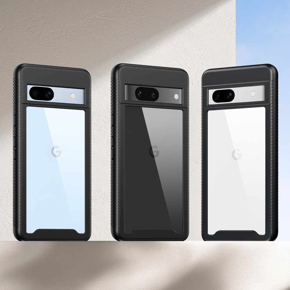 For Google Pixel 9 Pro XL/8 Pro/8A/7A/6A Case Full Body Cover Screen ...