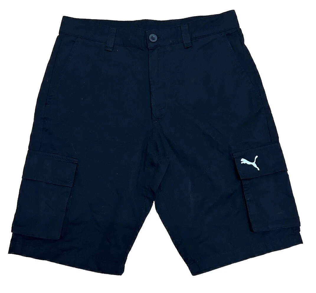 Pantaloncini cargo PUMA Classic da uomo neri taglia. S